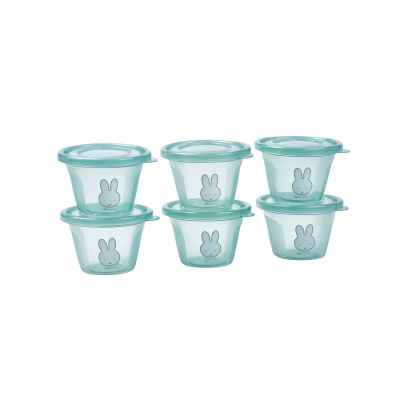 Koko Potje Met Deksel Nijntje Groen 120ml 6-Pack