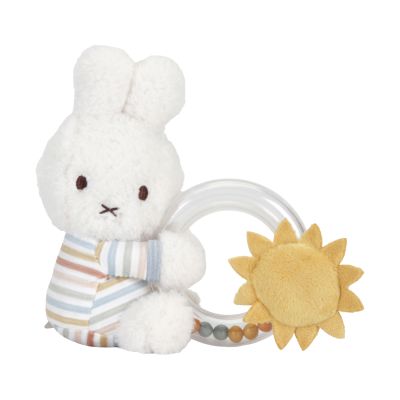Nijntje By Little Dutch Ringrammelaar Vintage Sunny Stripes