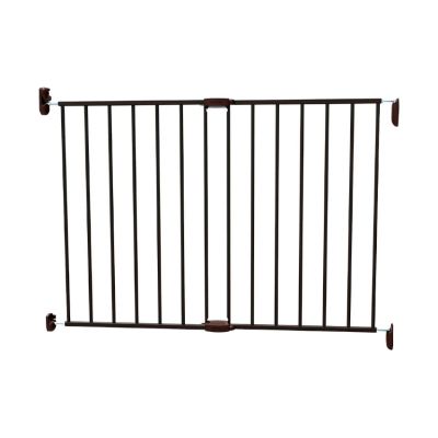 Noma Extending Metal Gate Black (62 cm - 102 cm)