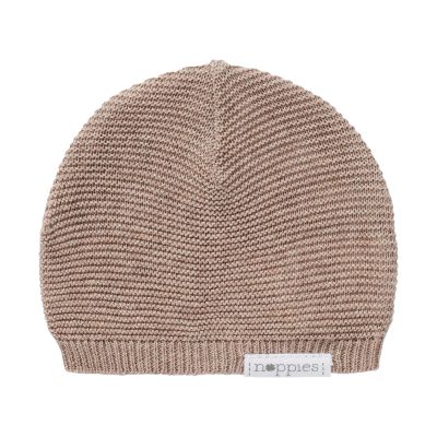 Noppies Muts Knit Rosita Taupe Melange  0-3 maanden