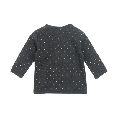Feetje T-Shirt Overslag Kruisje Antraciet  62