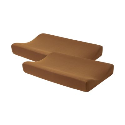 Meyco Aankleedkussenhoes 2pck Basic Jersey Camel