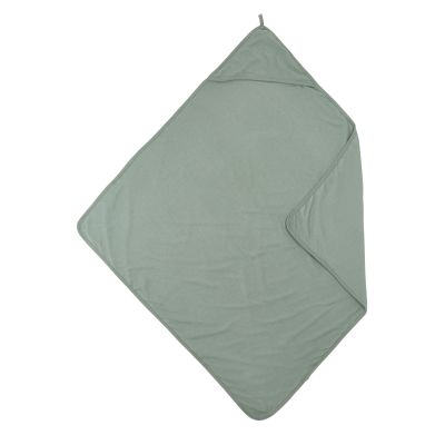 Meyco Badcape Basic Jersey Stone Green