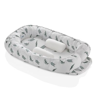 Babyjem Babynest Botanische Bladeren Patroon