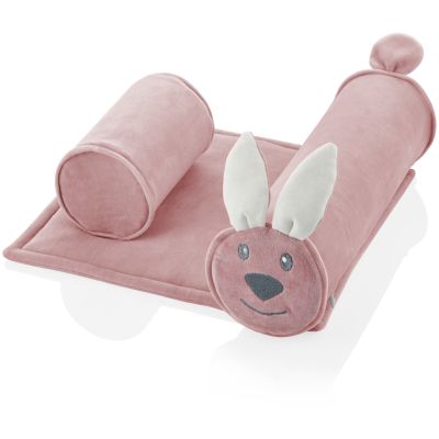 Babyjem Zijslaap Kussen Konijn Roze
