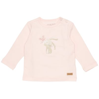 Little Dutch T-Shirt Bunny Butterfly Pink 50-56