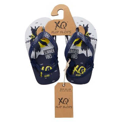 XQ Slippers Flipflops Palmtree 
