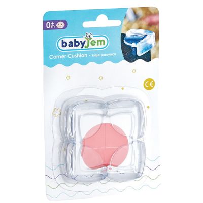 Babyjem Hoekbeschermers Transparant 4-Pack