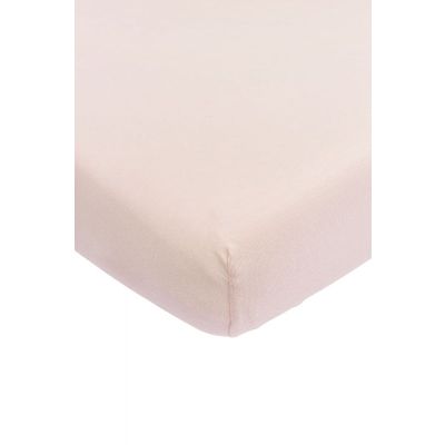 Meyco Ledikanthoeslaken Jersey Soft Pink 60x120cm 