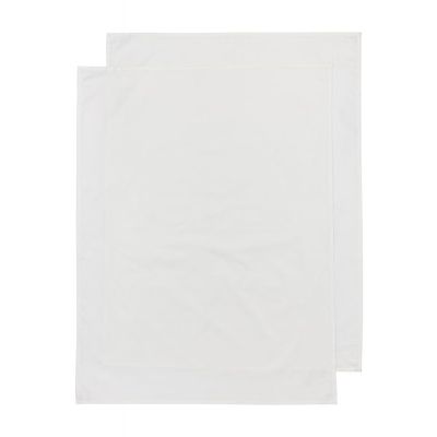 Meyco Ledikantlaken Uni Offwhite 2-Pack 100x150cm