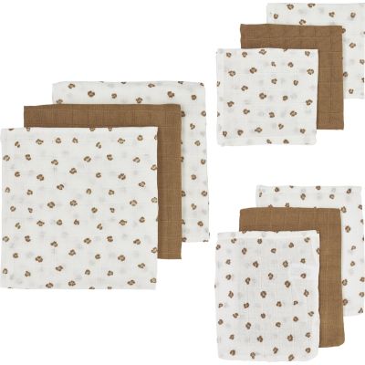Meyco Starterset Hydrofiel Mini Panther Toffee 9-Pack