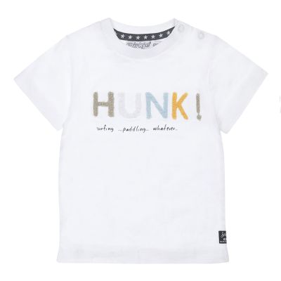 Dirkje T-Shirt Korte Mouw Hunk White