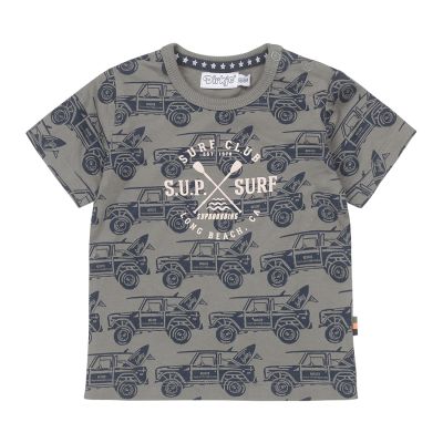 Dirkje T-Shirt Korte Mouw Jeep Faded Green