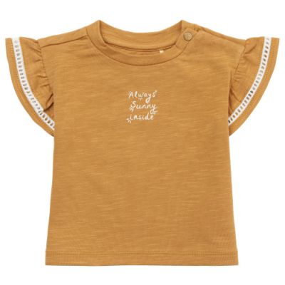 Noppies T-Shirt Ruffle Mouw North Oaks Apple Cinnamon