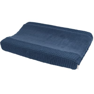 Meyco Aankleedkussenhoes Wafel Teddy Indigo 50 x 70 cm
