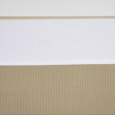 Meyco Ledikantlaken Bies Sand 100 x 150 cm