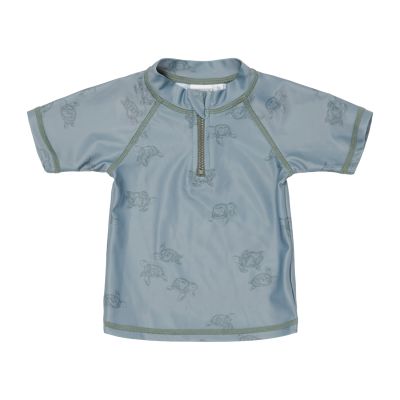 Little Dutch Zwem T-Shirt Korte Mouw Turtle Island Olive