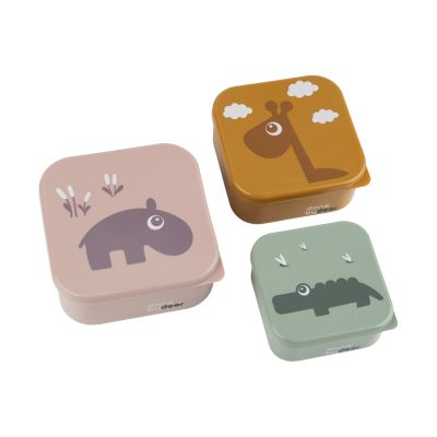 Done By Deer Deer Friends Snackbox 3 Stuks