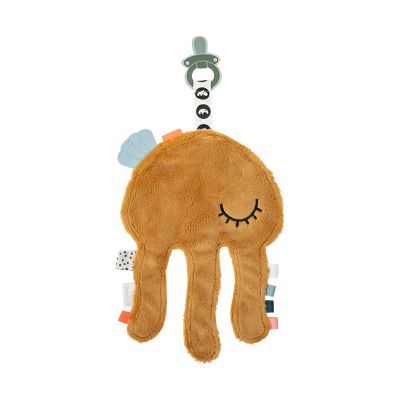 Done By Deer Knuffeldoekje Cozy Friend Jelly Mustard