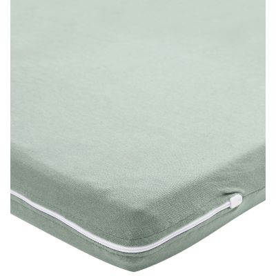 Meyco Campingbed Matrashoes Jersey Stone Green 60 x 120 cm