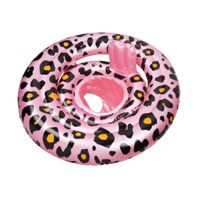 Swim Essentials Exclusive Baby Float Rose Gold Leopard (0-1 jaar)	