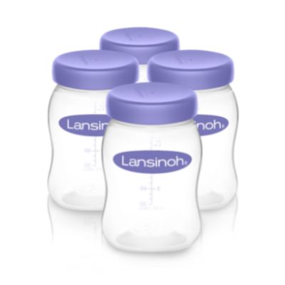 Lansinoh Bewaarflesjes Moedermelk 160ml (4 stuks)