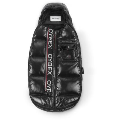 Cybex Platinum Winter Footmuff Mini Deep Black - Black