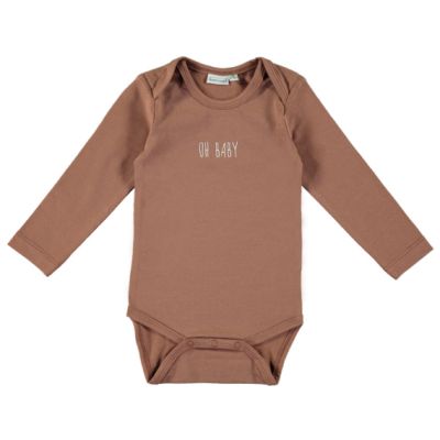 Babylook Romper Oh Baby Rawhide