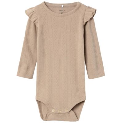 Name It Romper Ninna Savannah Tan