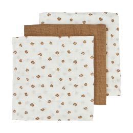 Meyco Multidoek Mini Panther Toffee 70x70cm 3-Pack